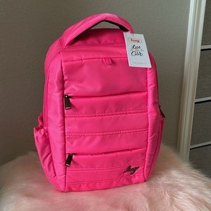 Hot pink lug Hopper backpack